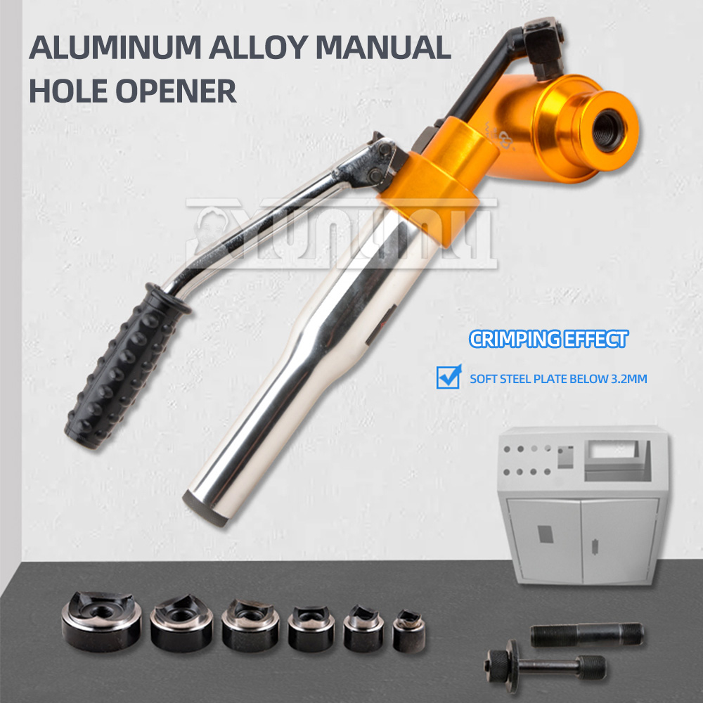 Hydraulic Knockout Punch Set - 100KN Hydraulique Perforateur TPA-8 En Acier