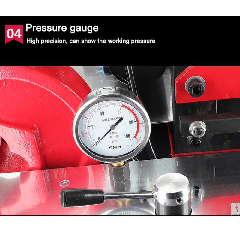 Hydraulic Busbar Punch Machine - Machine de traitement 3-en-1 DHY-200 :