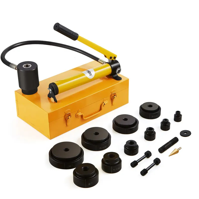 Hydraulic Knockout Punch Set - Ensemble de poinçons hydrauliques de 15