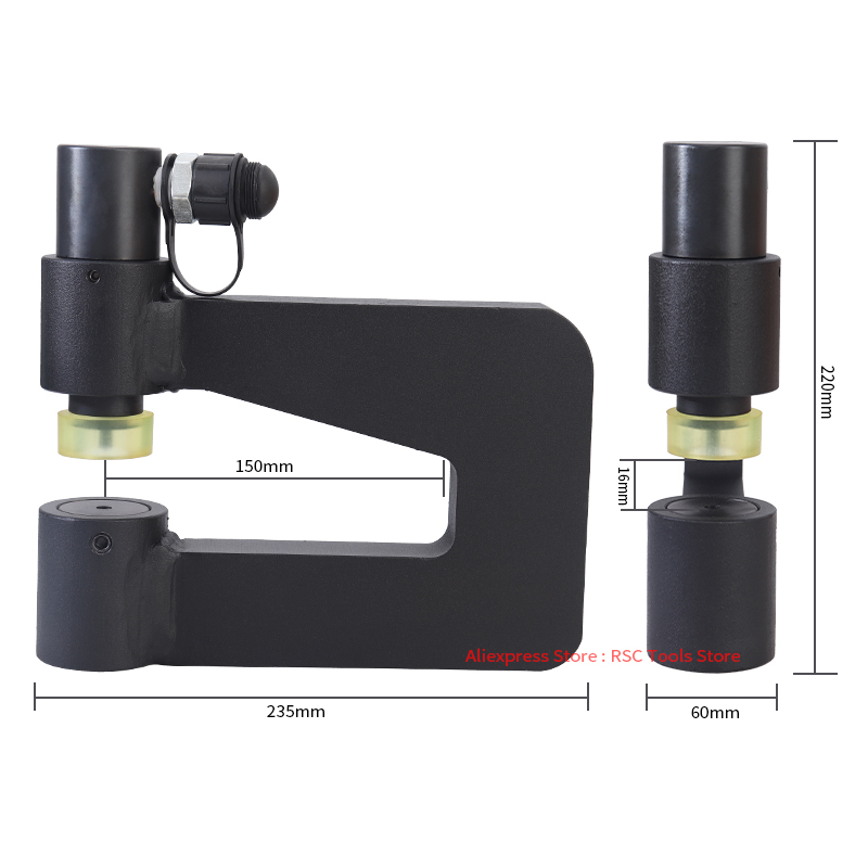Jolie çon hydraulique SYD-32BF - Hydraulic Knockout Punch Set avis et prix