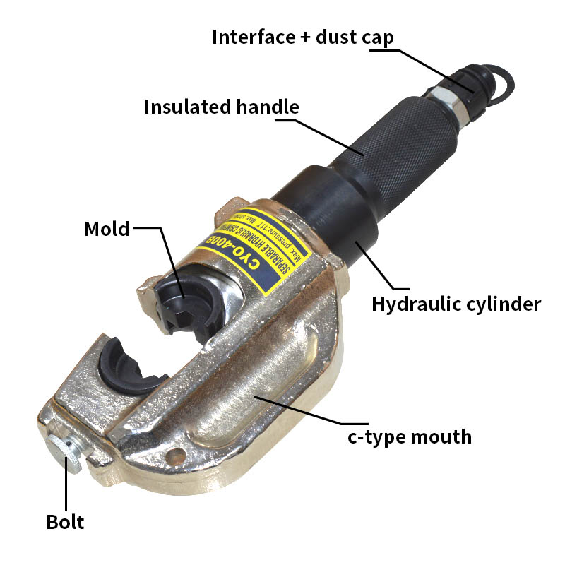 Pince à pression hydraulique p - Hydraulic Crimping Tool 400Mm2 avis et prix