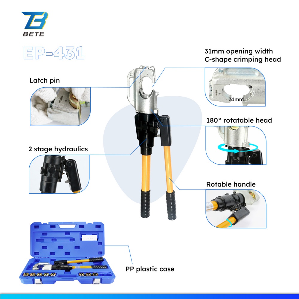 Outil de sertissage hydrauliqu - Hydraulic Crimping Tool 400Mm2 avis et prix
