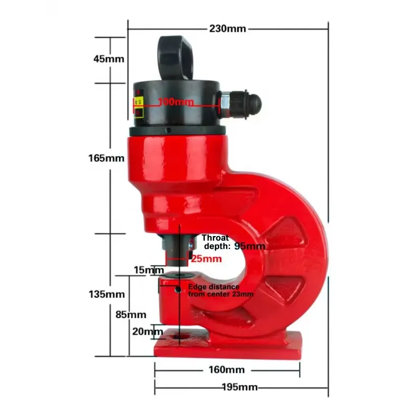 Poinçonneuse hydraulique pour  - Hydraulic Busbar Punch Machine avis et prix