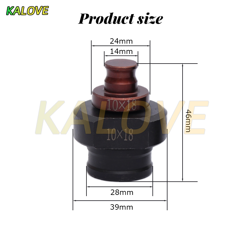 Matrice de trou fendu de poinç - Hydraulic Knockout Punch Set avis et prix