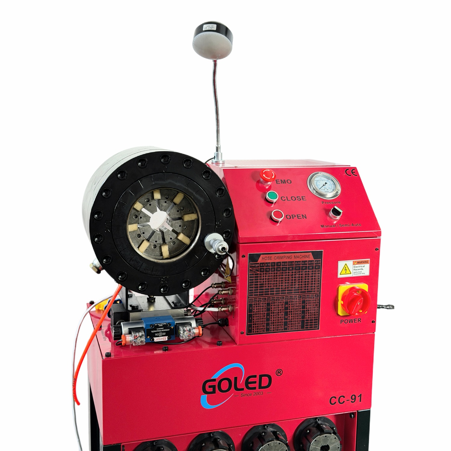 CC-91 Toute nouvelle presse à  - Hydraulic Hose Crimper 2 Inch avis et prix