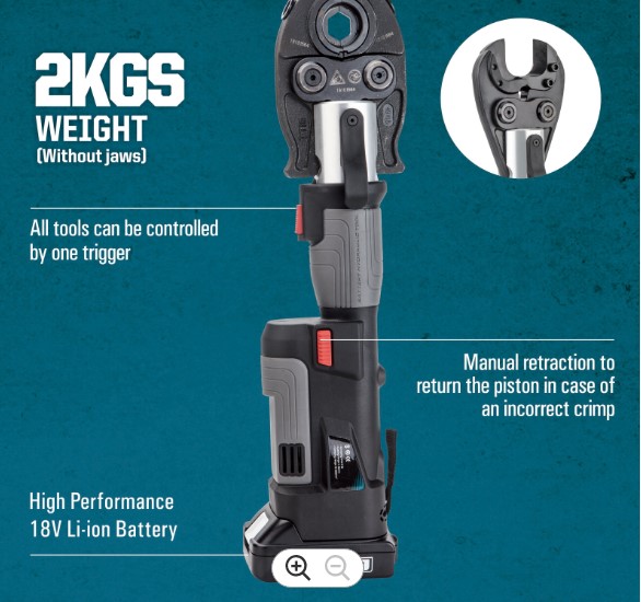 Pince à sertir hydraulique san - Electric Hydraulic Crimping Tool 300Mm2 avis et prix