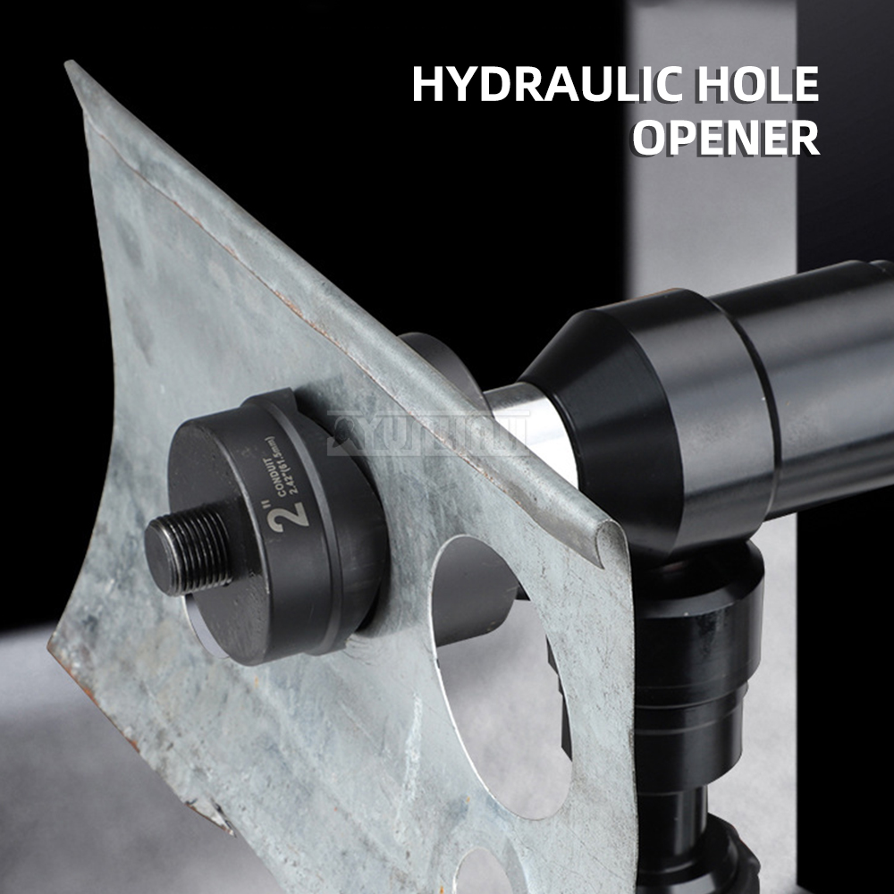 Ouvre-trou hydraulique avec po - Hydraulic Knockout Punch Set avis et prix