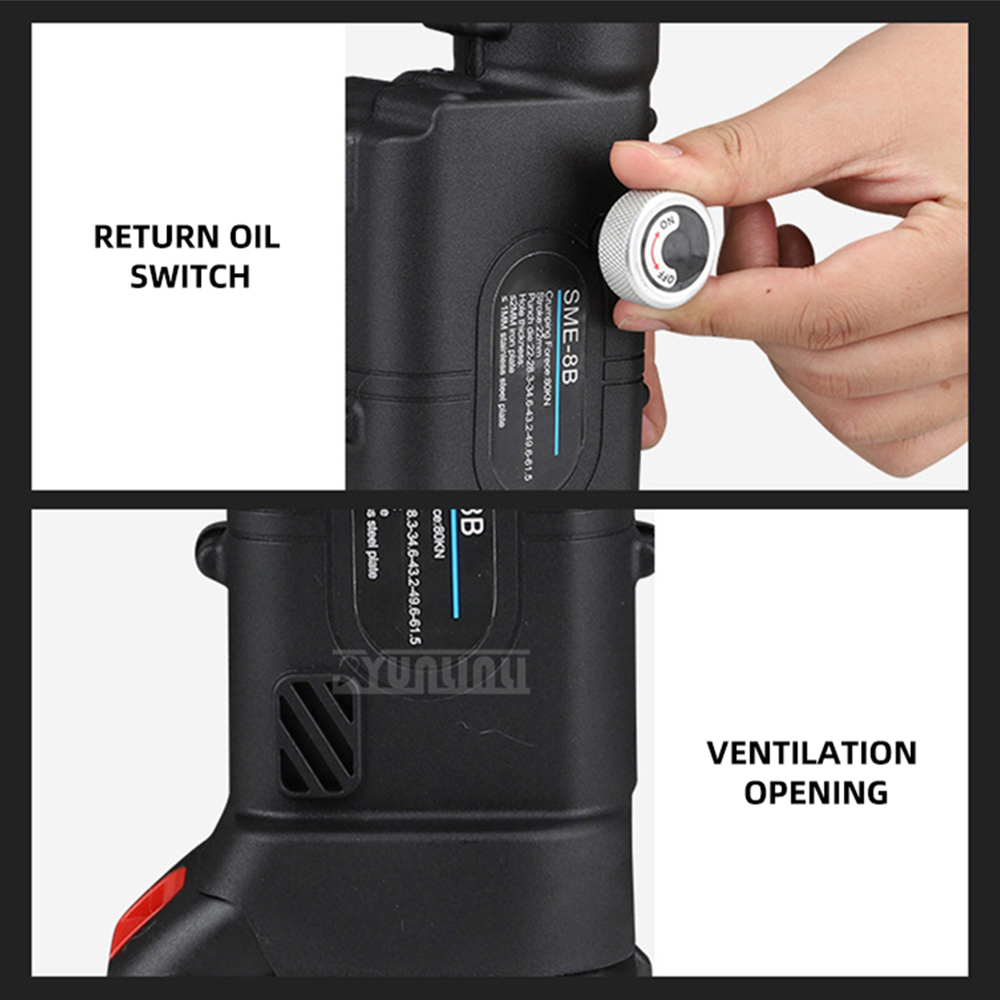 Ouvre-trou hydraulique avec po - Hydraulic Knockout Punch Set avis et prix